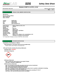 Thumbnail of document Data Sheet - ISO- Butane 1969